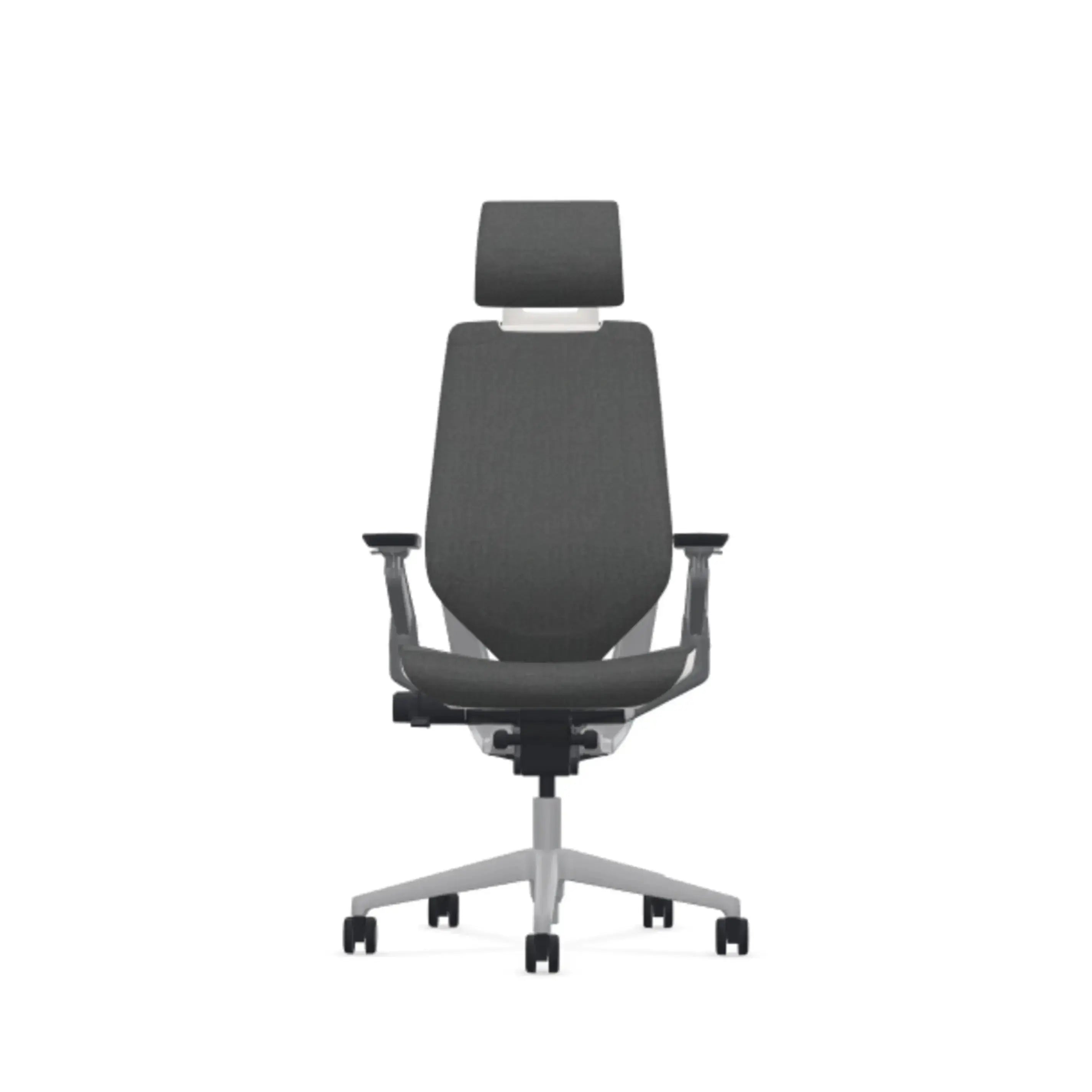 Gesture Headrest Platinum Seagull / New Black Jack Office Chairs