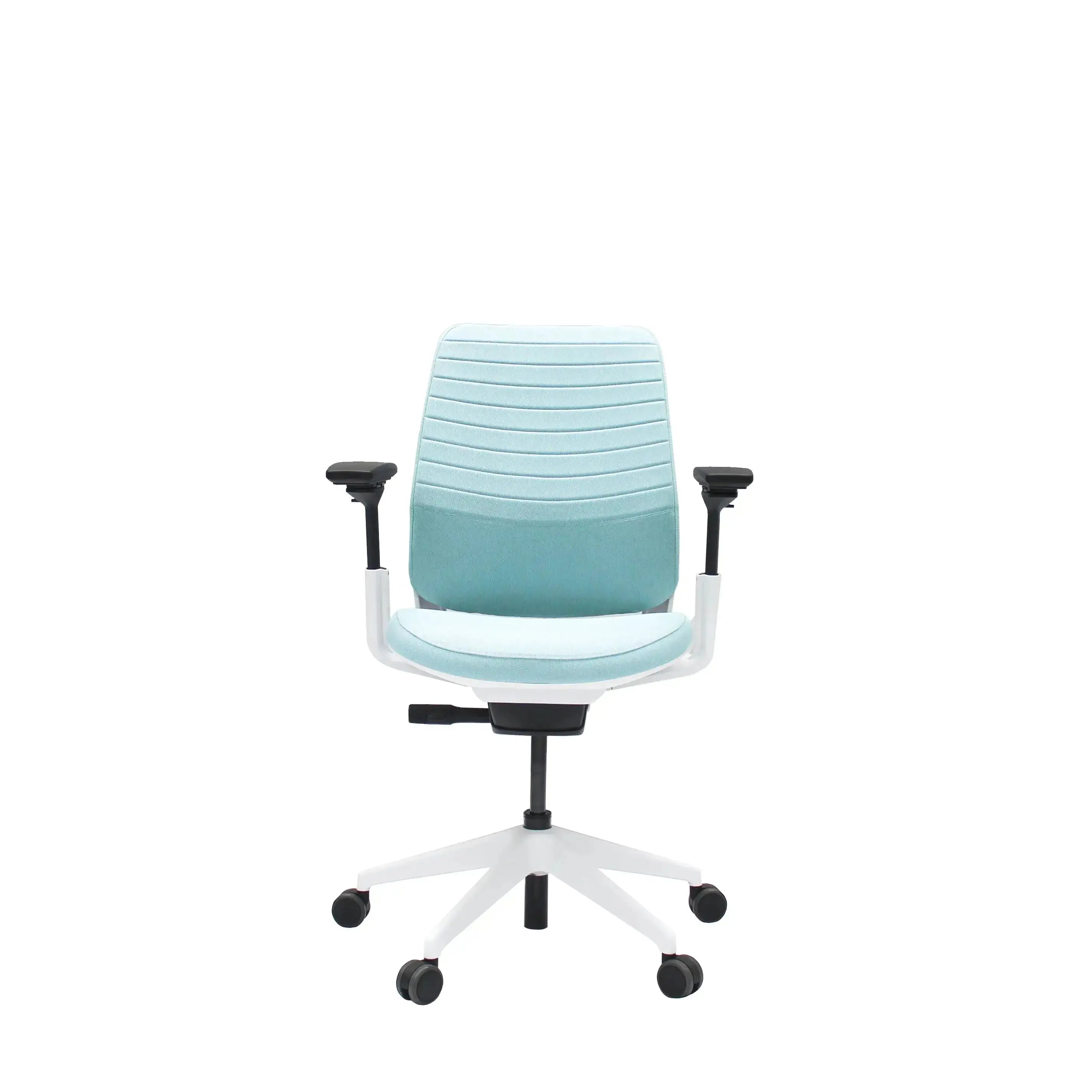 Steelcase Series 2 Seagull / Blue Mint Office Chairs