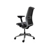 Platinum Metallic Monochromatic/ Graphite/ Platinum Back Support
