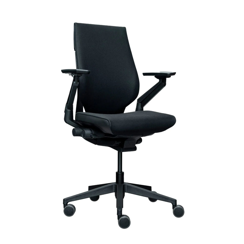 Black Black / Licorice  / Soporte Lumbar Ajustable