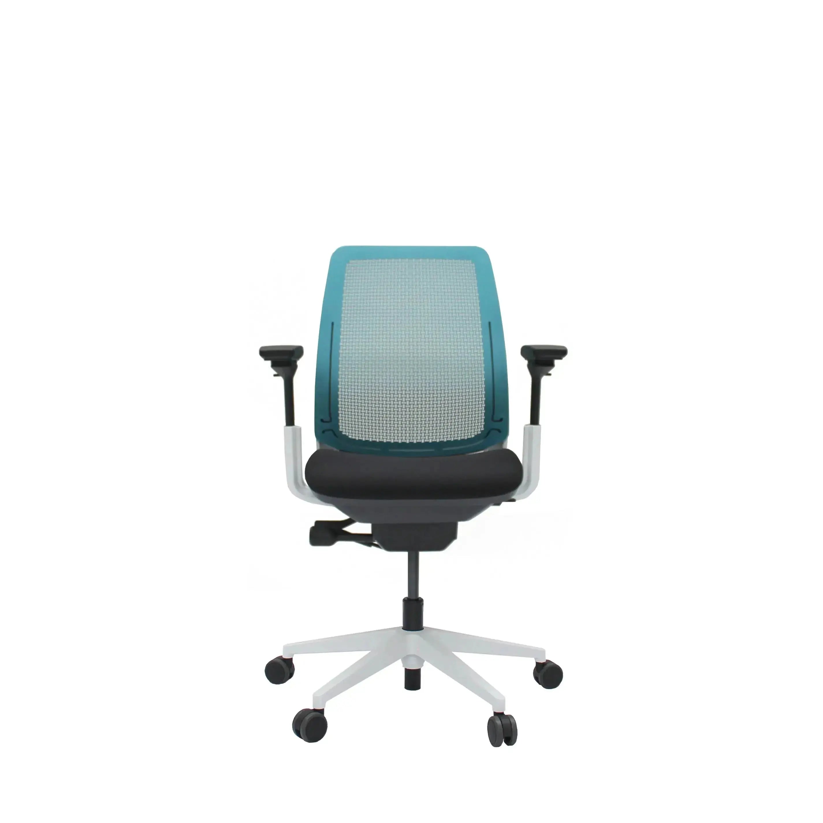 Steelcase Amia Air Seagull / Onyx Lagoon Office Chairs