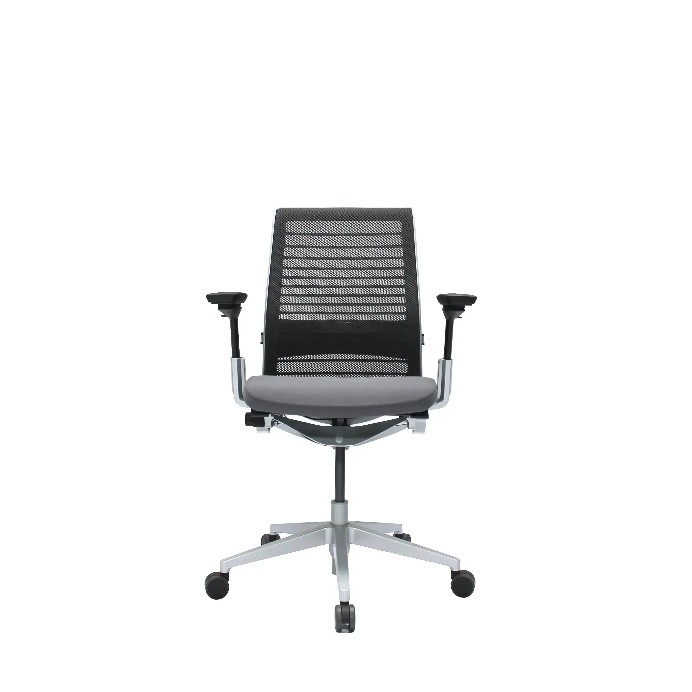Steelcase Think Platinum Metallic / Graphite Office Chairs
