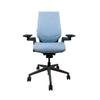 Blue Nickel /Sterling Dark Solid Merle / Soporte lumbar ajustable