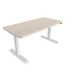 Steelcase Solo Sit-To-Stand Desk - Empleados Intel 24D X 48W (61Cm D 122Cm W) / Artic White Acacia