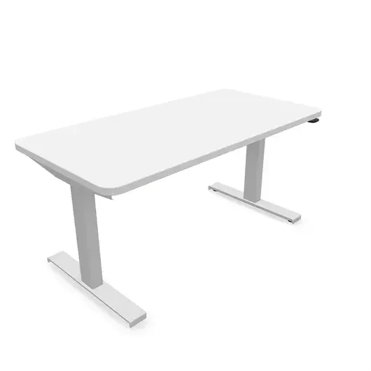 Steelcase Solo Sit-To-Stand Desk - Empleados Intel 24D X 48W (61Cm D 122Cm W) / Artic White