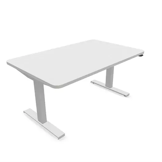 Steelcase Solo Sit-To-Stand Desk - Empleados Intel 30D X 48W (72.2Cm D 122Cm W) / Artic White Ash