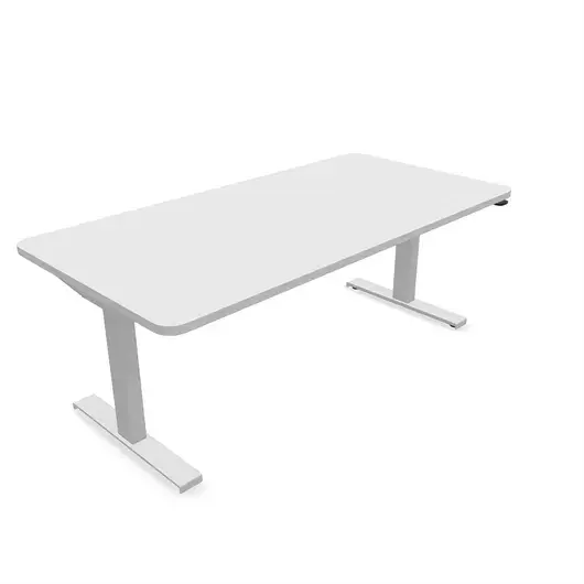 Steelcase Solo Sit-To-Stand Desk - Empleados Intel 30D X 60W (72.2Cm D 152.4Cm W) / Artic White Ash