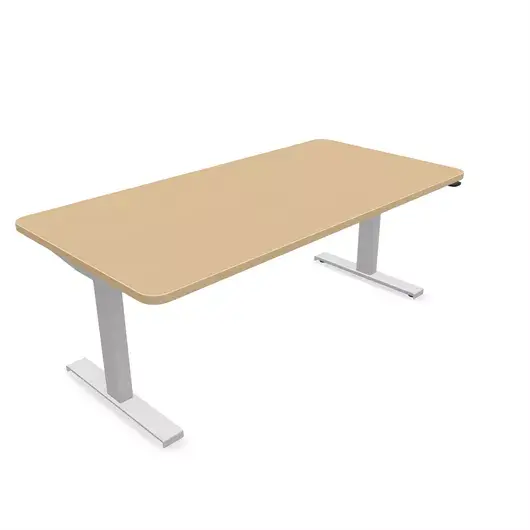 Steelcase Solo Sit-To-Stand Desk - Empleados Intel 30D X 60W (72.2Cm D 152.4Cm W) / Artic White