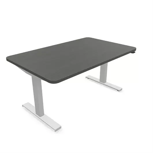 Steelcase Solo Sit-To-Stand Desk - Empleados Intel 30D X 48W (72.2Cm D 122Cm W) / Artic White Storm
