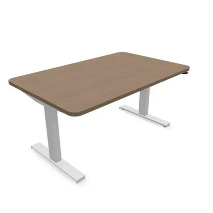 Steelcase Solo Sit-To-Stand Desk - Empleados Intel 30D X 48W (72.2Cm D 122Cm W) / Artic White